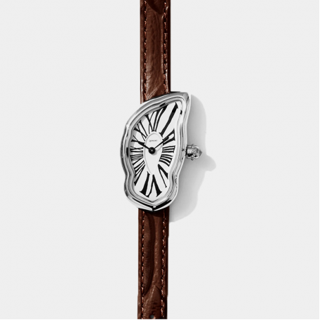 Часы Laphont Melting Watch Small Silver Brown