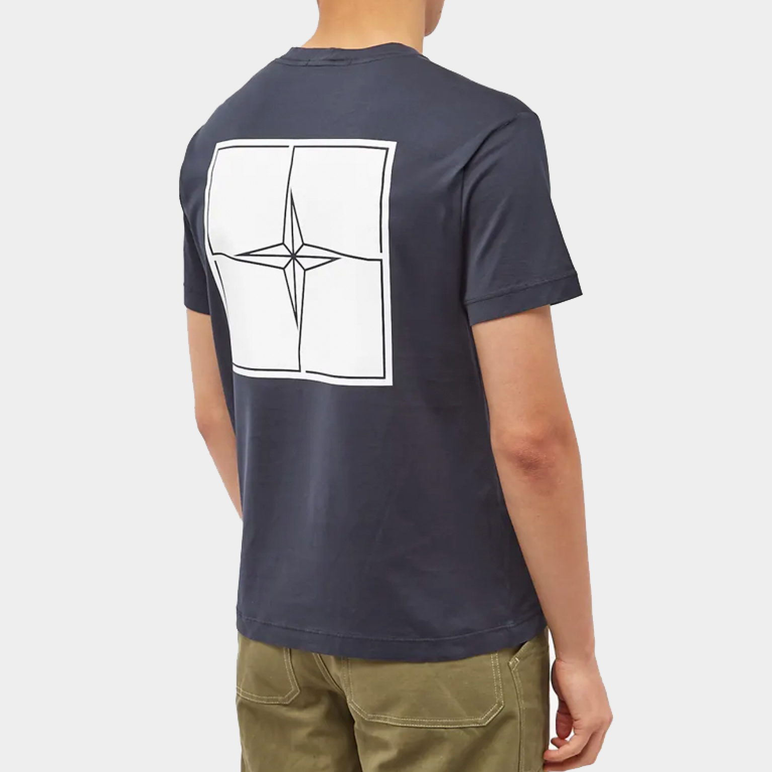 Футболка Stone Island Micro Graphics One Tee Navy