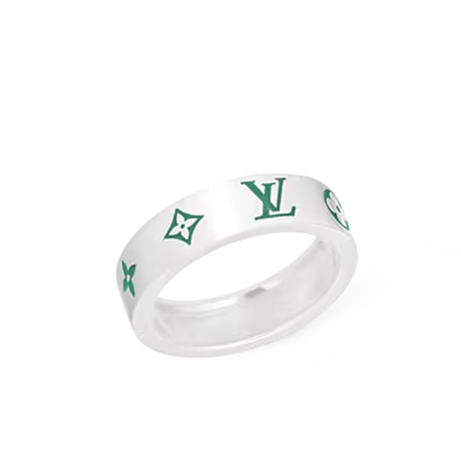 Louis Vuitton Mosaic Ring Borneo Green