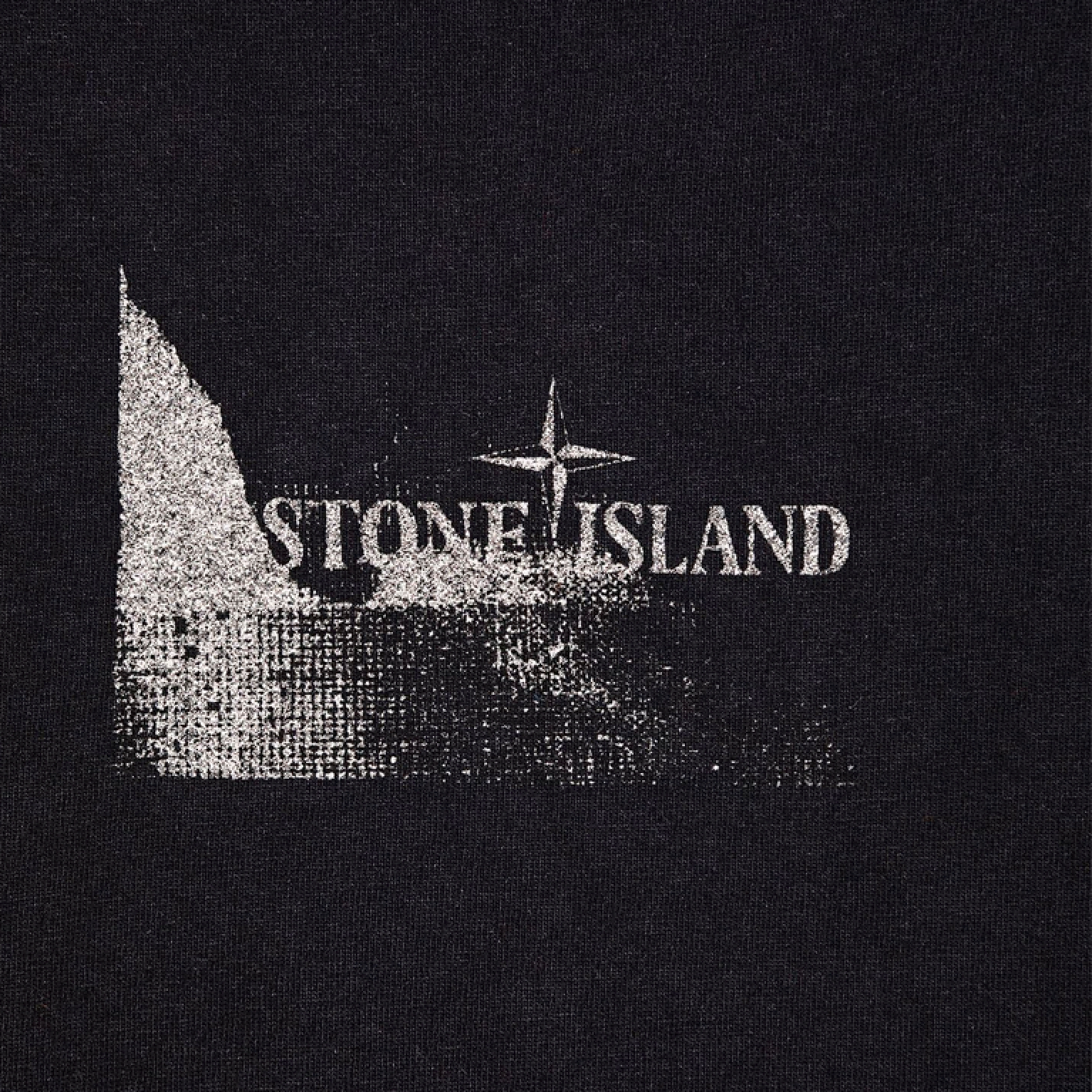 Футболка Stone Island Reflective Two T-Shirt Black