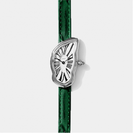 Часы Laphont Melting Watch Small Silver Green