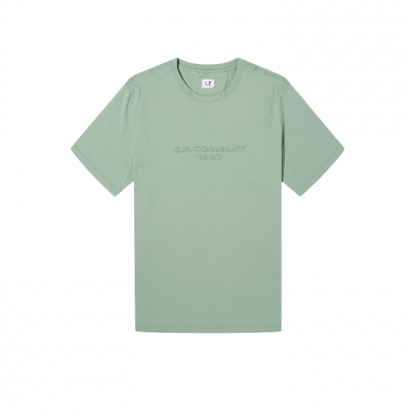 Футболка C.P.Company Men's Logo T-Shirt Green Bay