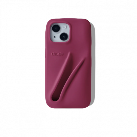 Чехол Rhode Lip Silicone Case Raspberry Jelly