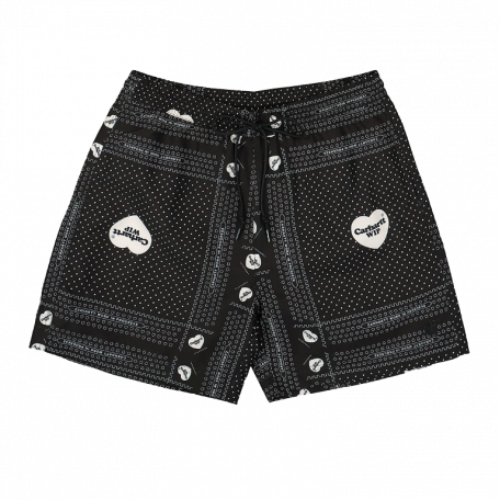 Шорты Carhartt WIP Slater Swim Trunks Heart Bandana Print Black