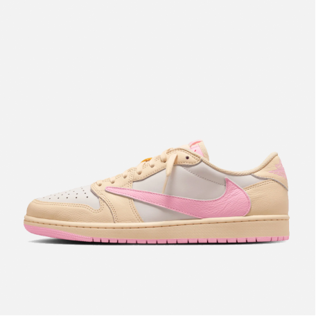 Кроссовки Air Jordan 1 Retro Low OG SP Travis Scott Shy Pink
