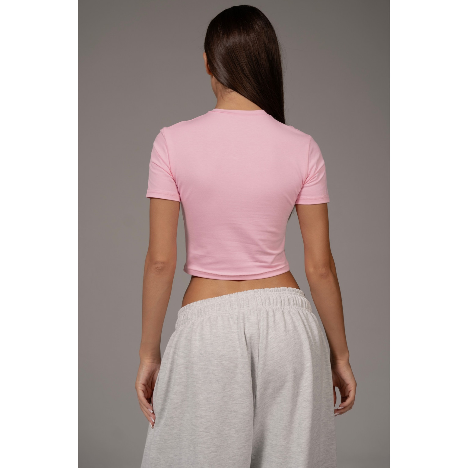 Футболка Sabe Logo T-Shirt Slim Pink