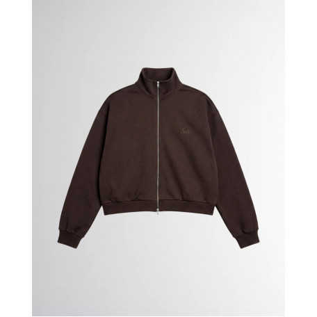 Анорак на молнии Sabe Full Zip-Up Sweatshirt Brown