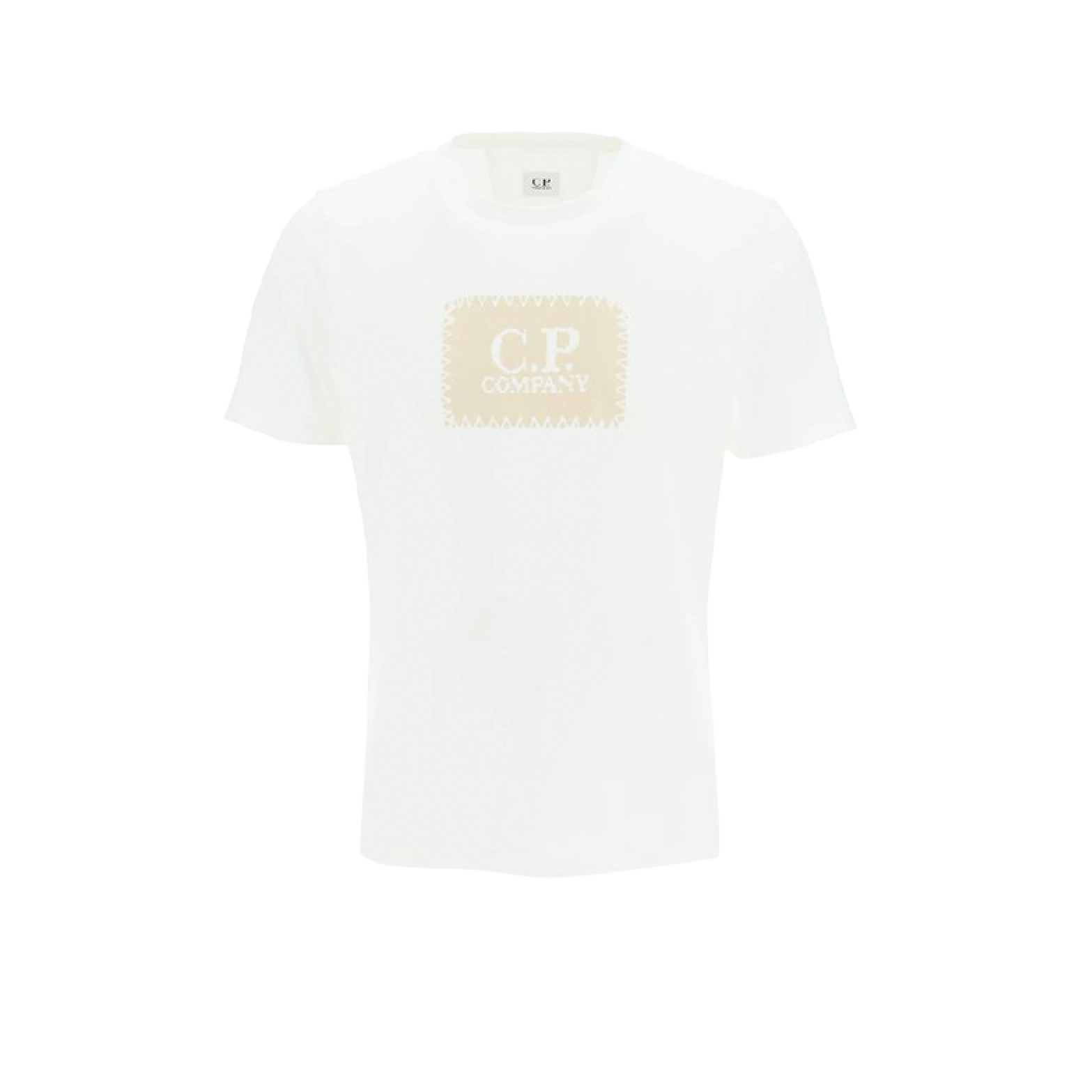 Футболка C.P.Company T-Shirts Short Sleeve Jersey 30/1 Gauze White