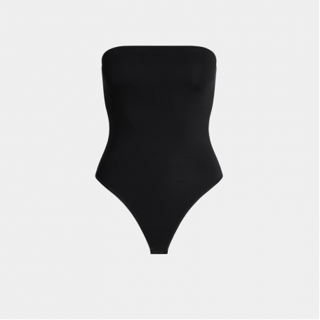 Боди SKIMS Smooth Layers Strapless Bodysuit Obsidian