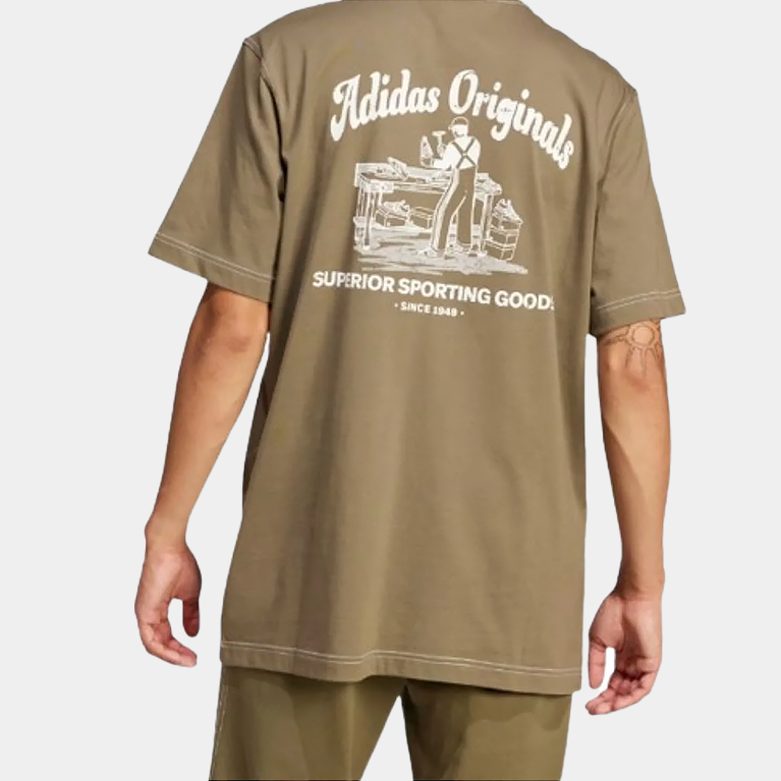 Футболка Adidas Wabash T-Shirt Olive Green