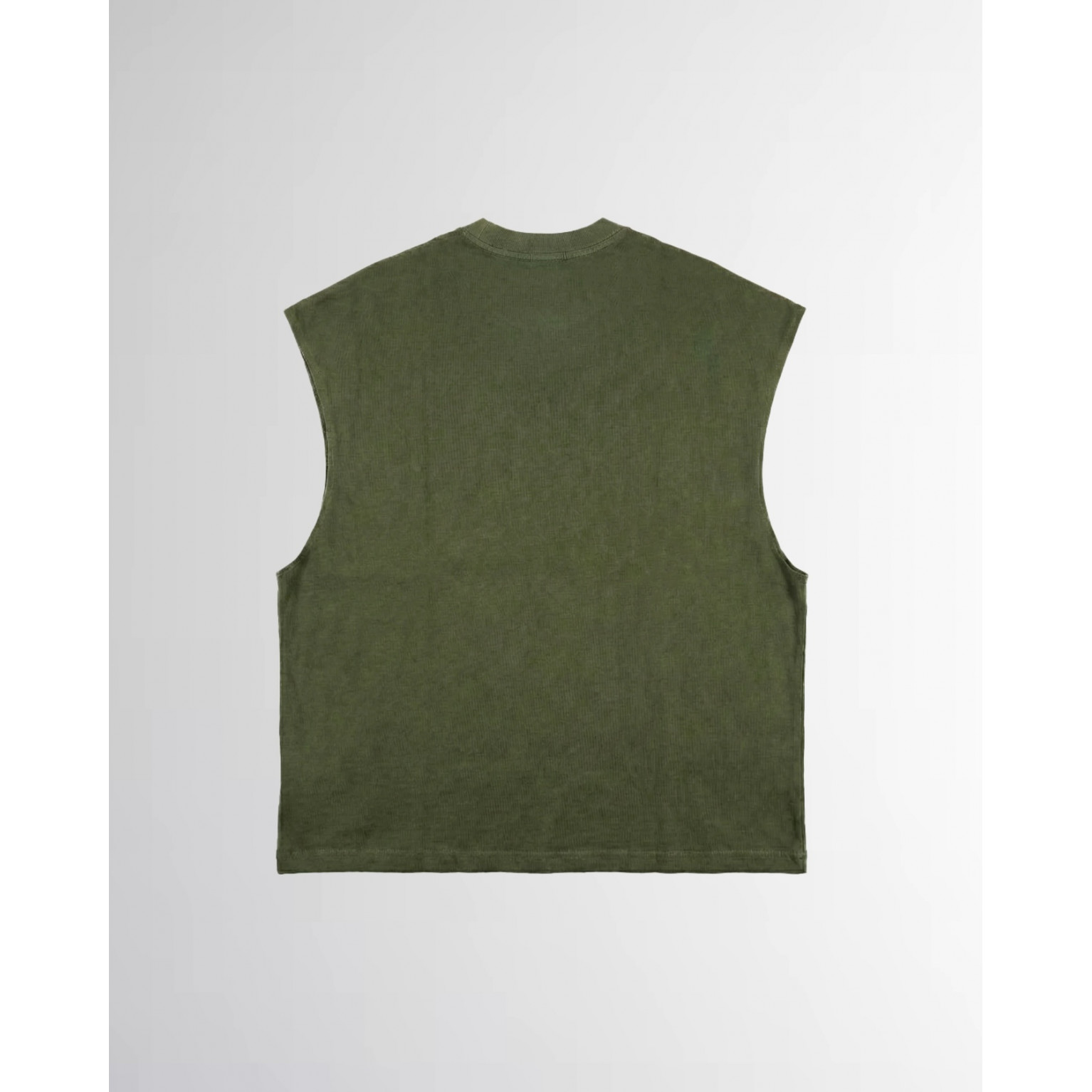 Футболка без рукавов Sabe Sleeveless T-shirt White Logo Green
