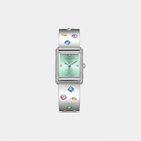 Часы Darwin Core Neon Square Watch Silver