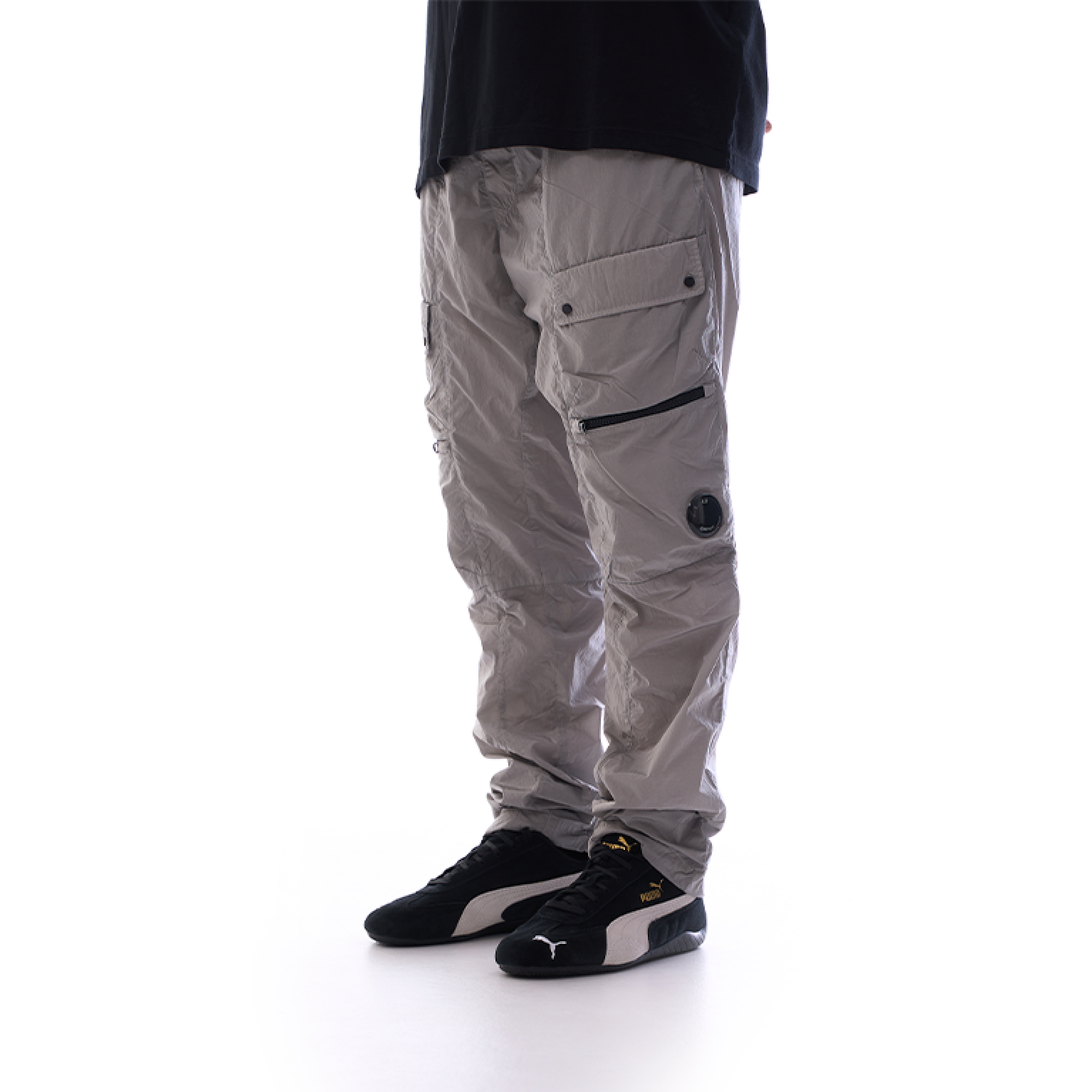 C.P.Company Chrome-R Regular Utility Cargo Pant Grey