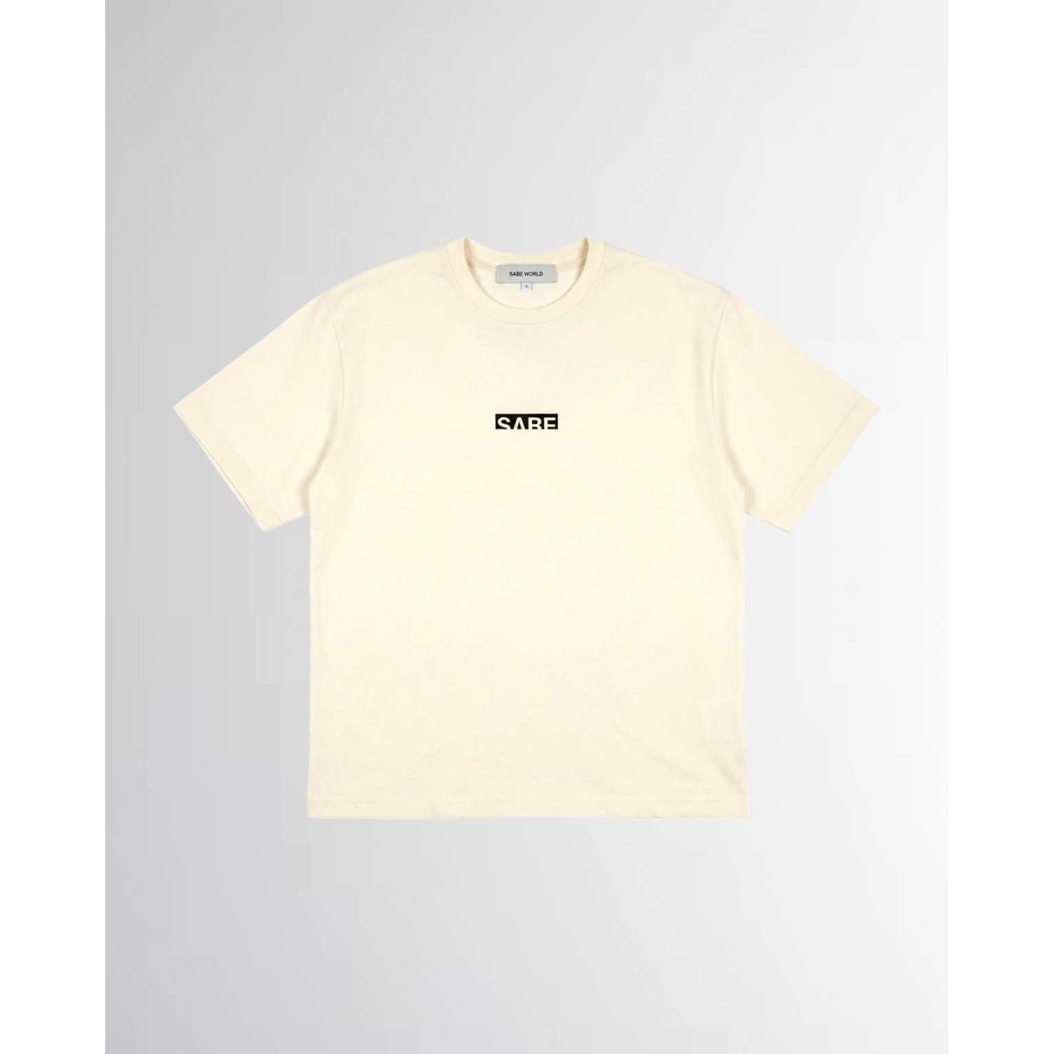 Футболка Sabe Logo T-shirt Milk