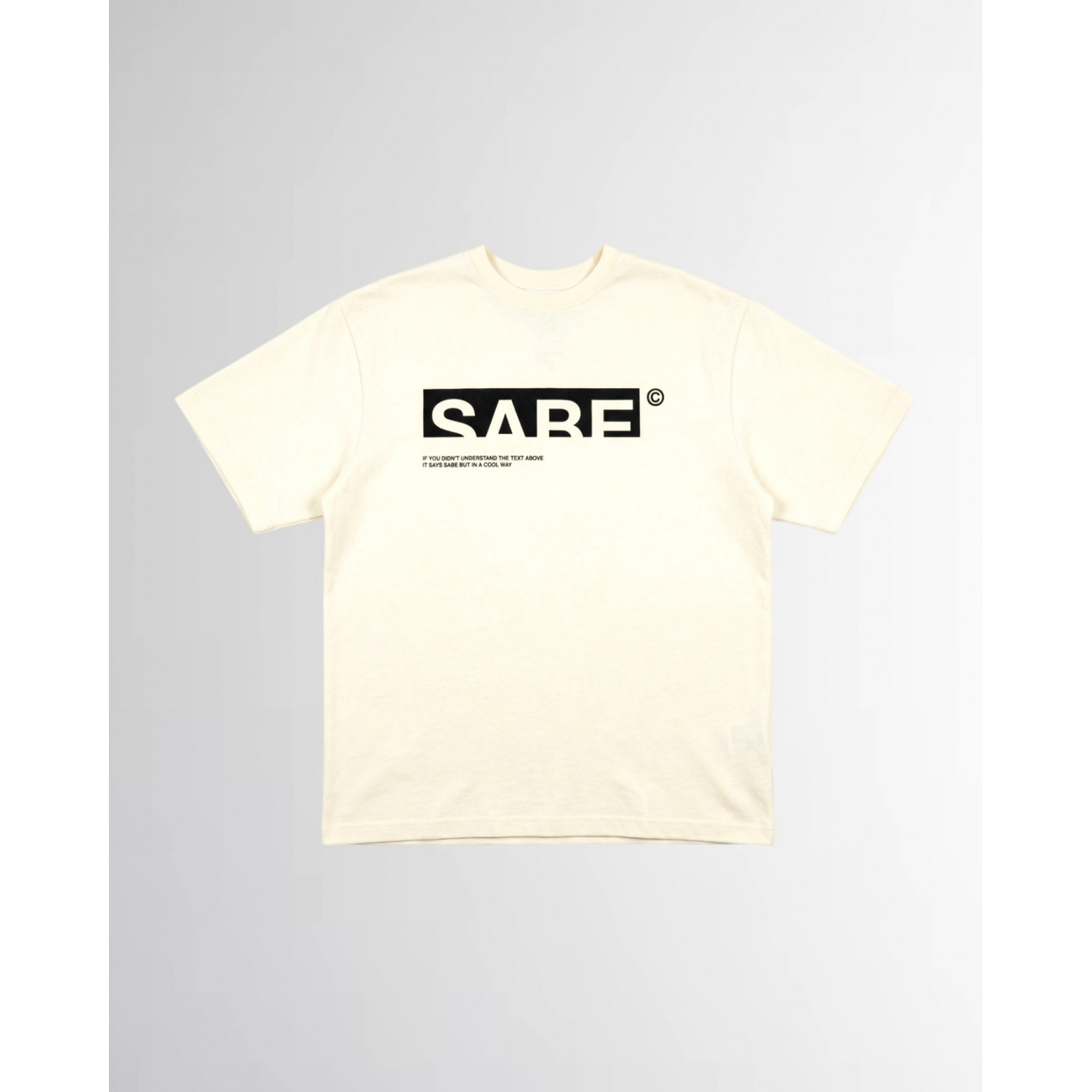 Футболка Sabe Logo T-shirt Milk