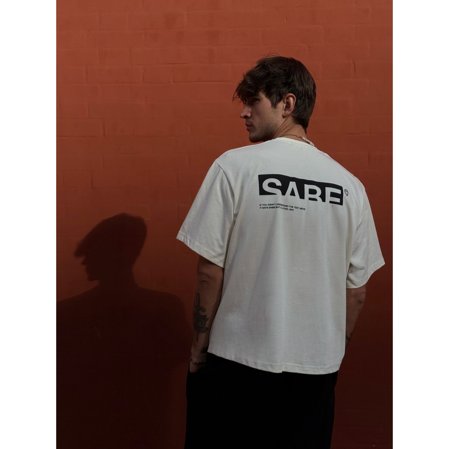 Футболка Sabe Logo T-shirt Milk