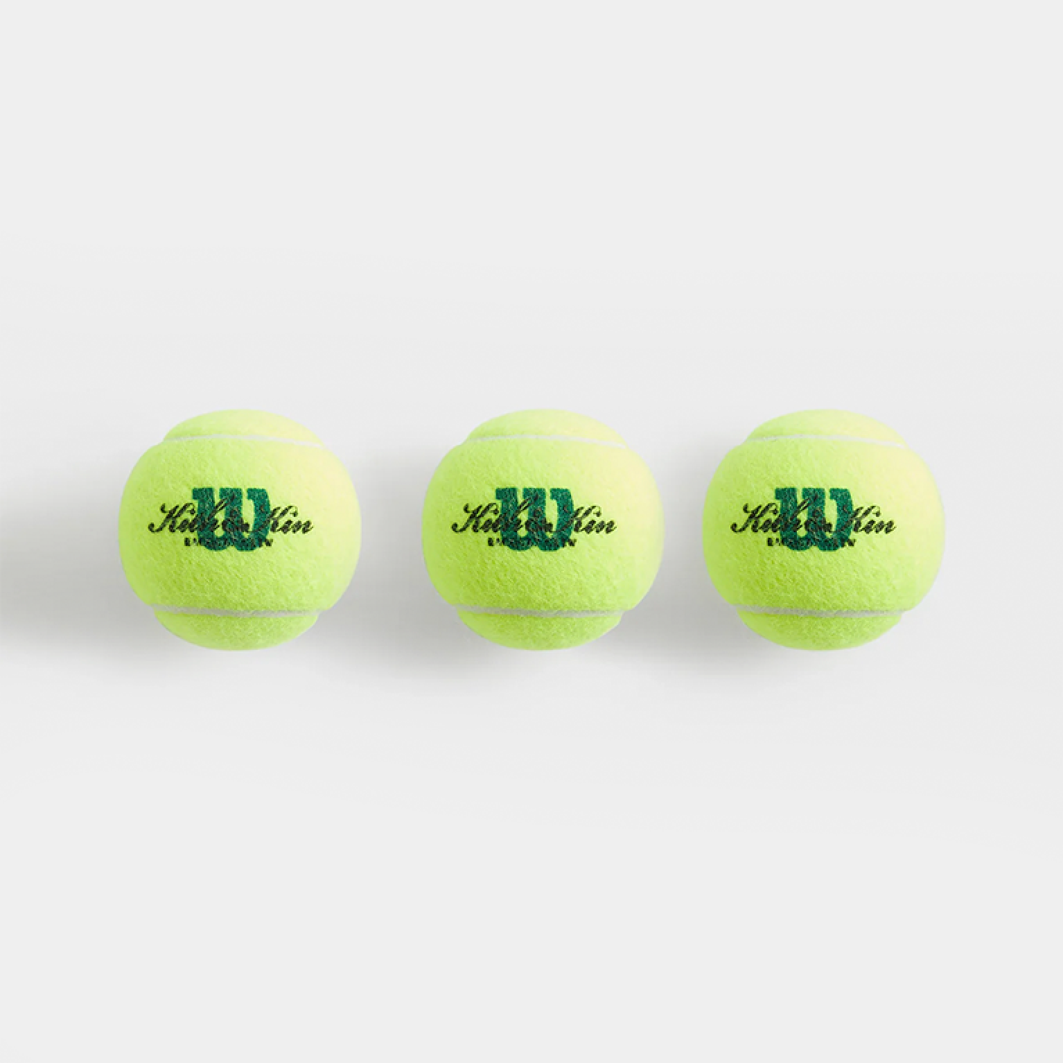 Теннисные мячи Kith for Wilson Tennis Ball 3-Pack Yellow