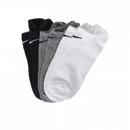 Носки Nike Everyday Lightweight No-Show 3-Pack Black/White/Grey