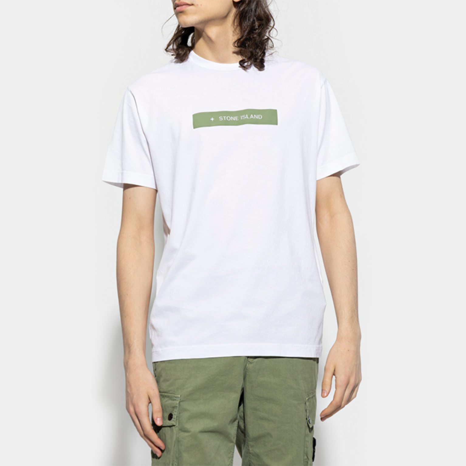 Футболка Stone Island Micro Graphics Two T-Shirt White