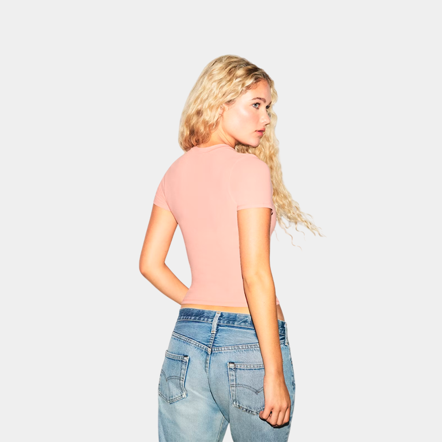 Футболка SKIMS Fits Everybody T-Shirt Desert Clay