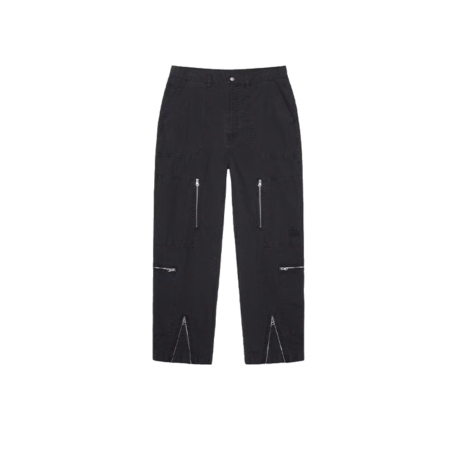 Штаны Stussy Flight Ripstop Pigment Dyed Pant Black