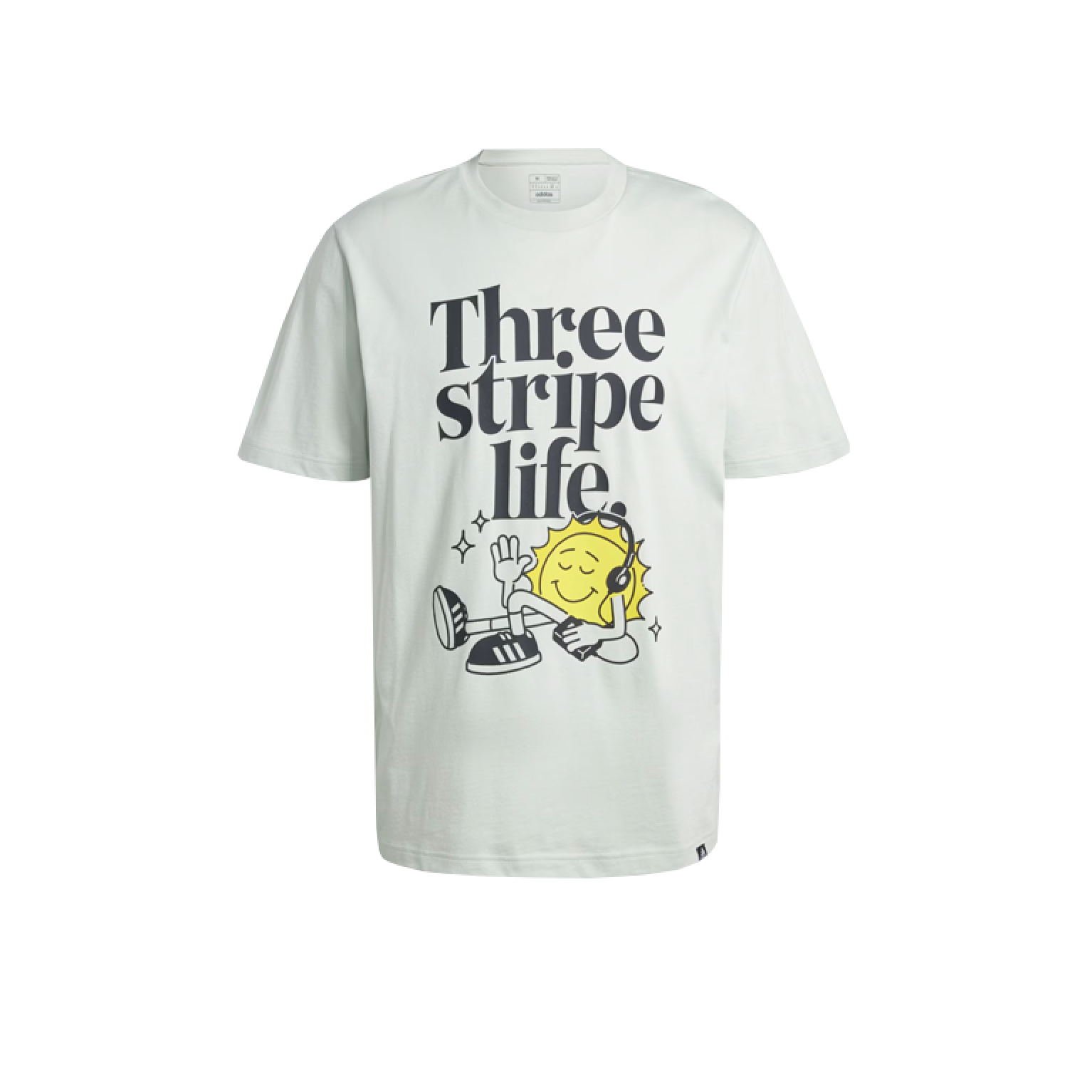 Футболка Adidas Positivity Graphic T-Shirt Linen Green