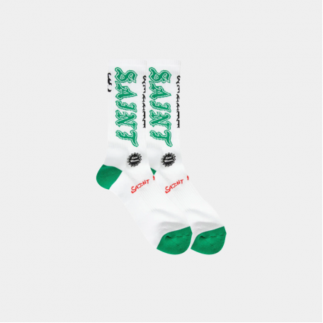 Носки Saint Mxxxxxx Saint Socks White/Green