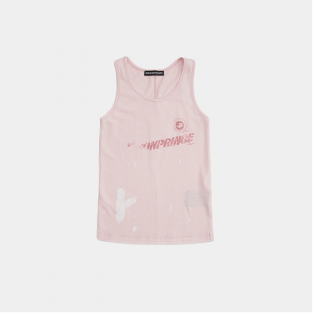 Майка MasonPrince Distressed Logo Tank Top Pink
