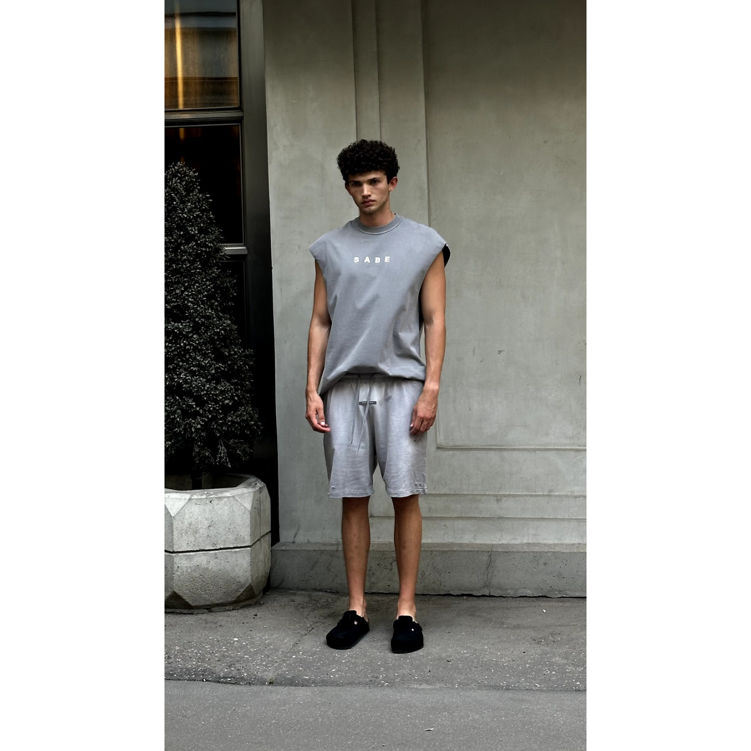 Шорты Sabe Shorts Washed Grey