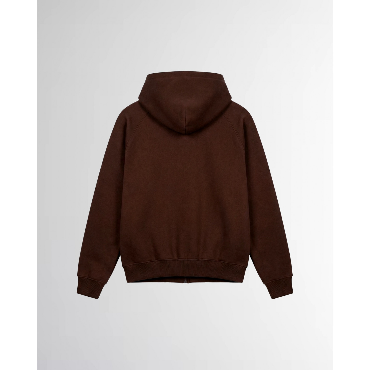 Зип-худи Sabe Paris Cotton 3D Logo Full-Zip Hoodie Brown
