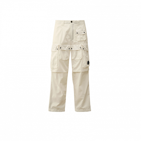 Штаны C.P.Company Rip-Stop Cotton Loose Utility Cargo Pant White