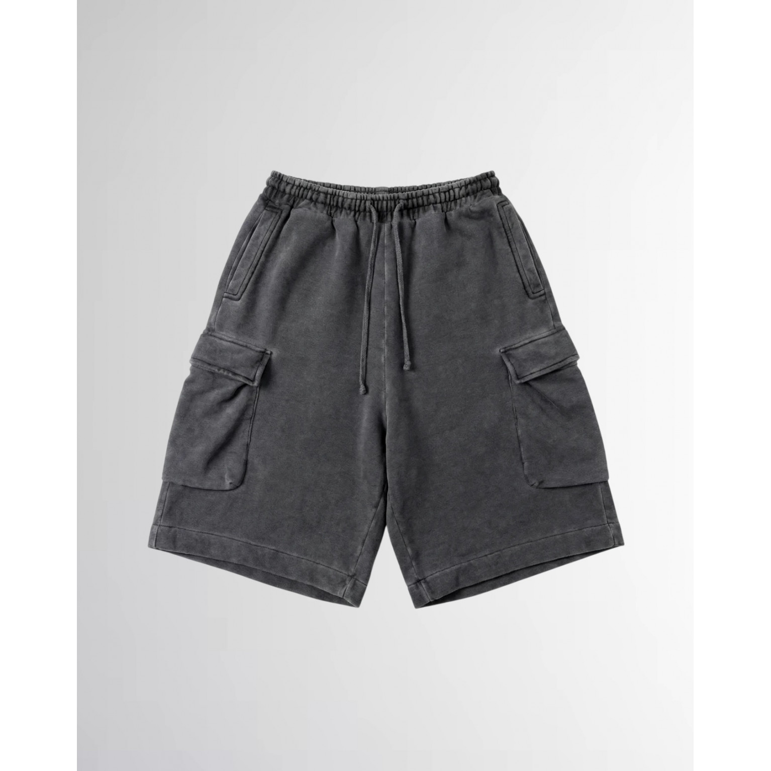 Шорты Sabe Shorts Acid Wash Dark Grey