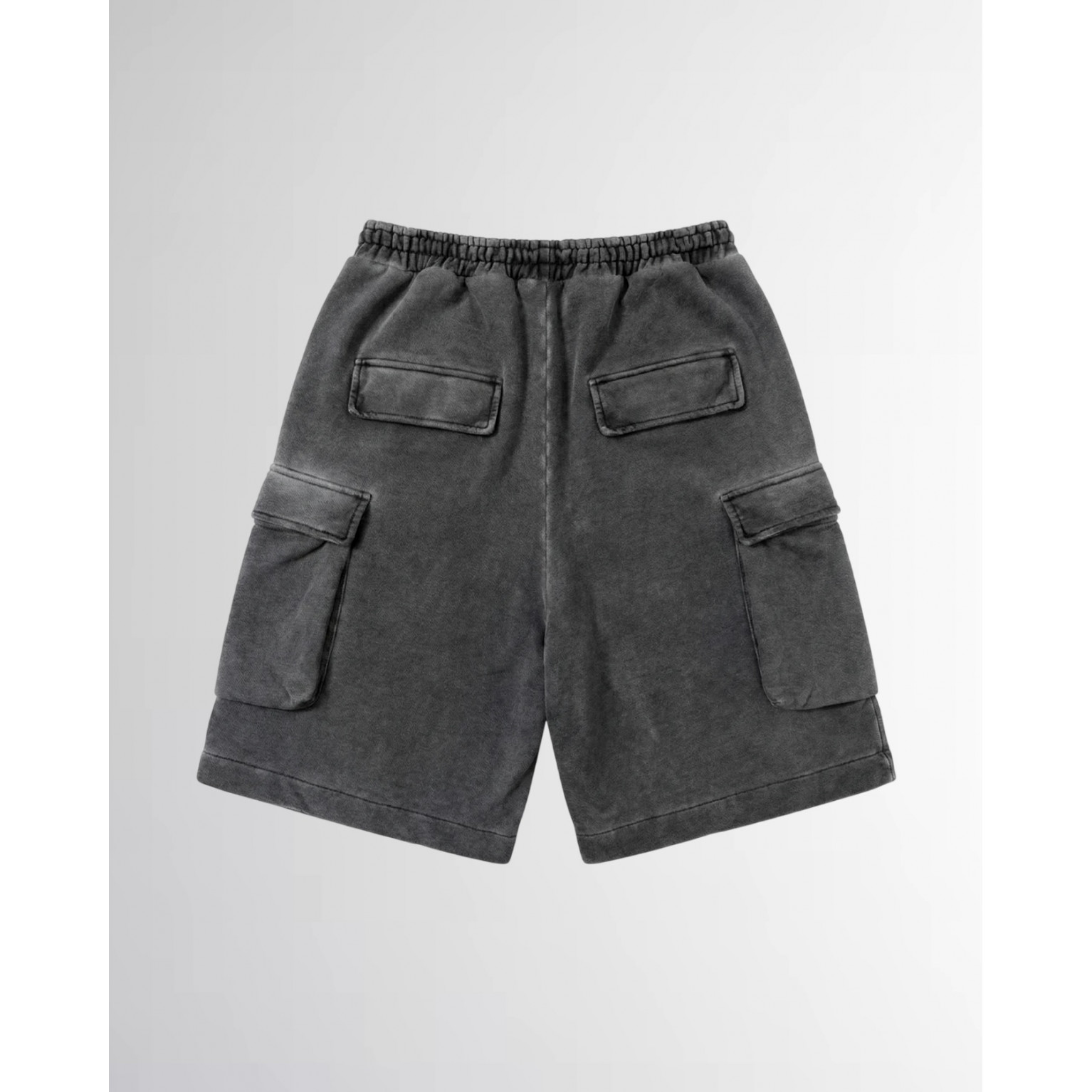 Шорты Sabe Shorts Acid Wash Dark Grey