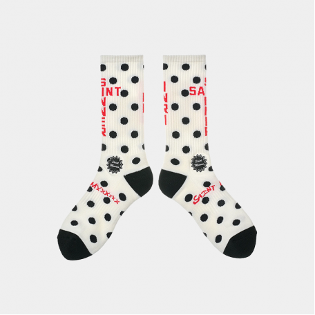 Носки Saint Mxxxxxx Sinner Dot Socks White
