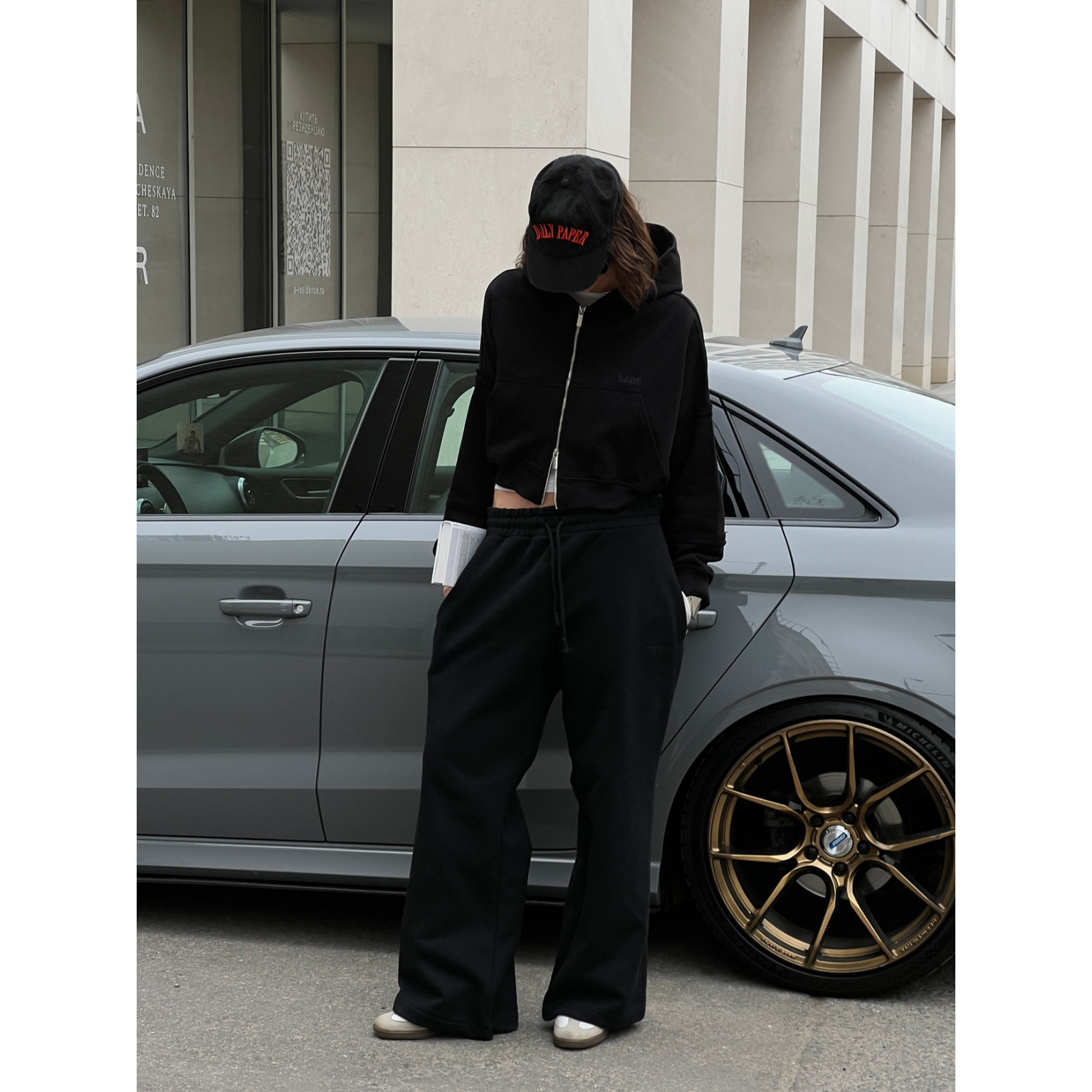 Штаны Sabe Logo Sweatpants Black