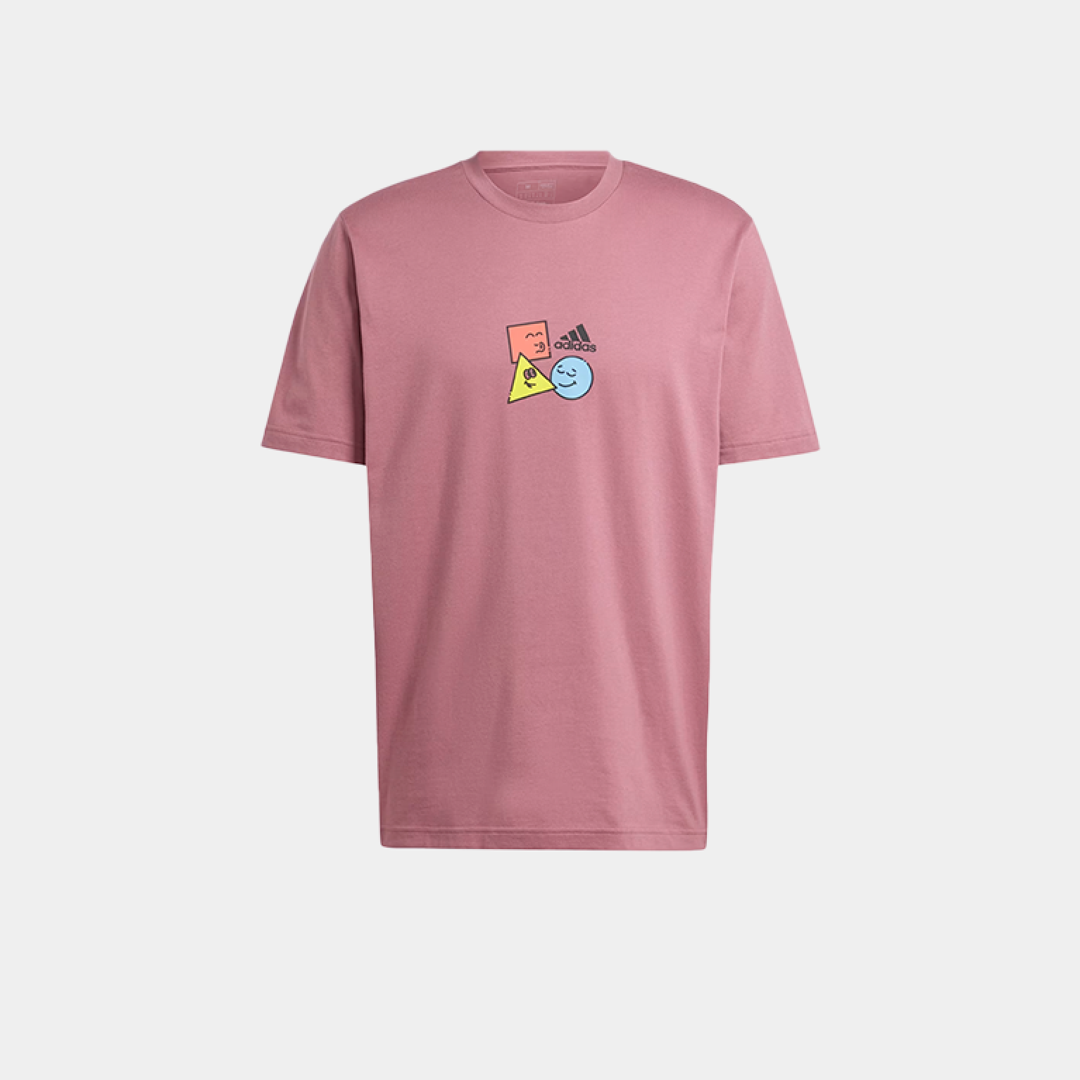 Футболка Adidas Positivity Shapes Graphic Tee Pink