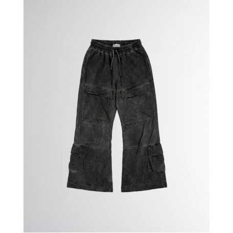 Штаны Sabe Pants Acid Wash Dark Grey