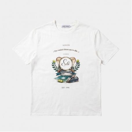 Футболка Sabe Tennis T-Shirt Milk