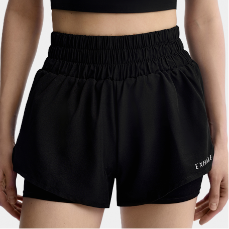 Шорты EXHALE Sol Lucet Omnibus Black