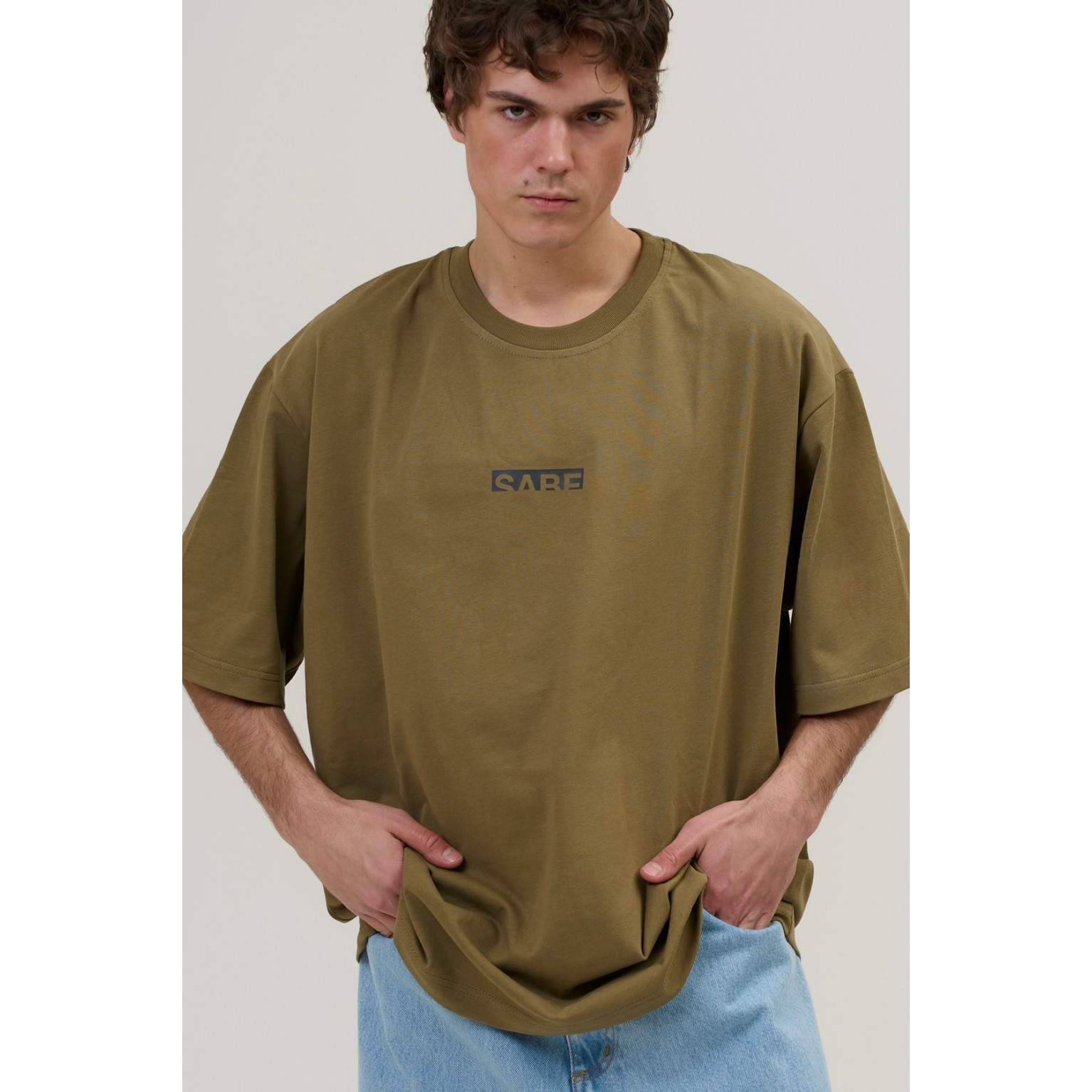 Футболка Sabe Logo T-shirt Olive