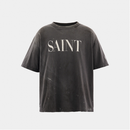 Футболка Saint Mxxxxxx Saint 600 Years T-Shirt Washed Black