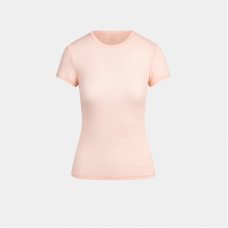 Футболка SKIMS Sheer Cotton T-Shirt Villa